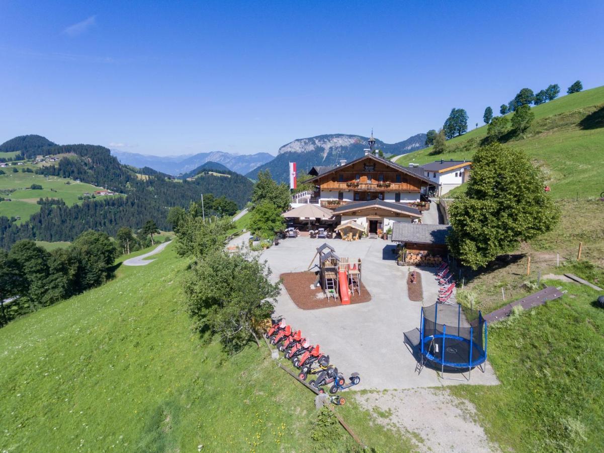 Alpengasthof Gruberhof Söll Exteriör bild