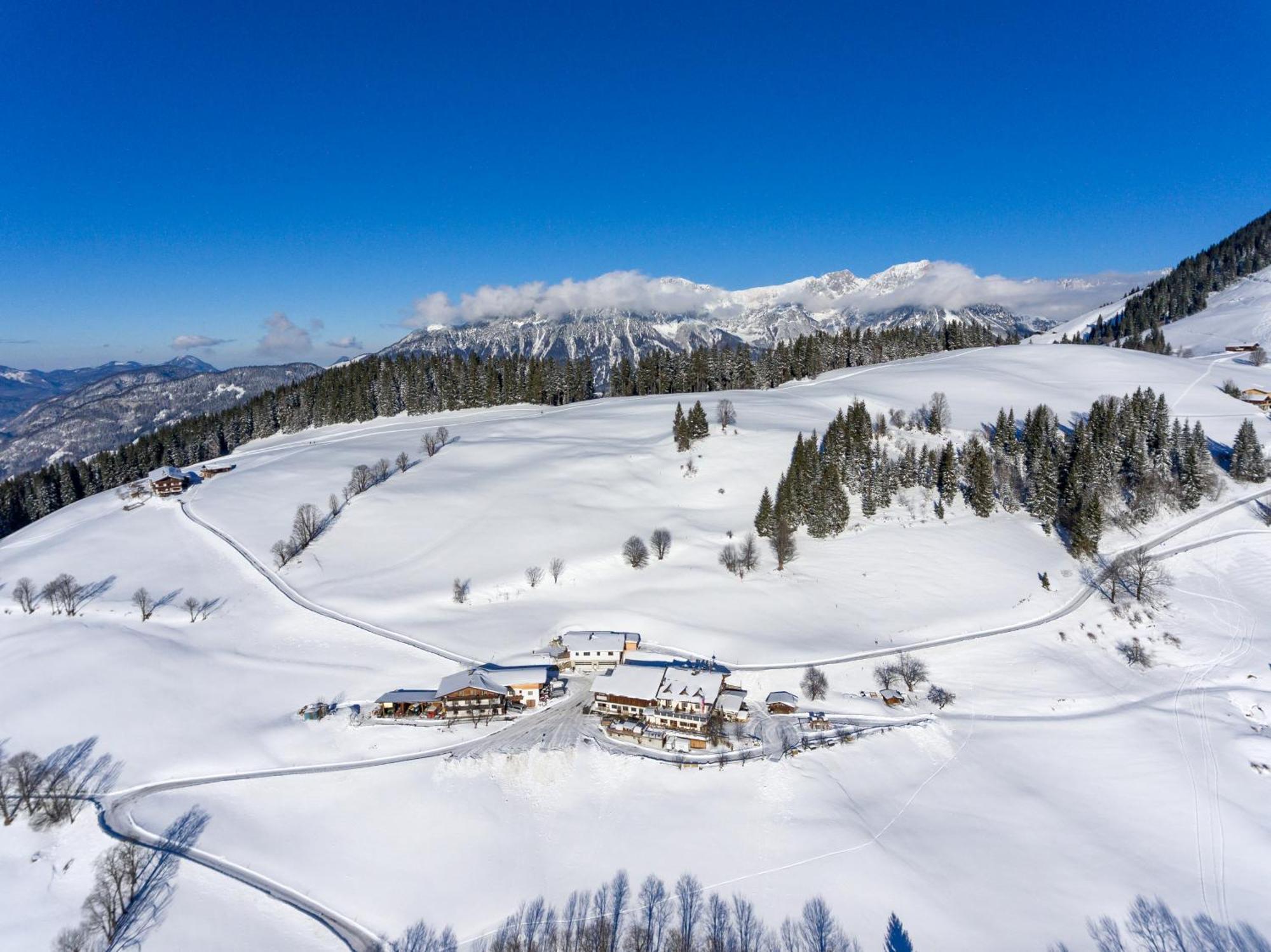Alpengasthof Gruberhof Söll Exteriör bild