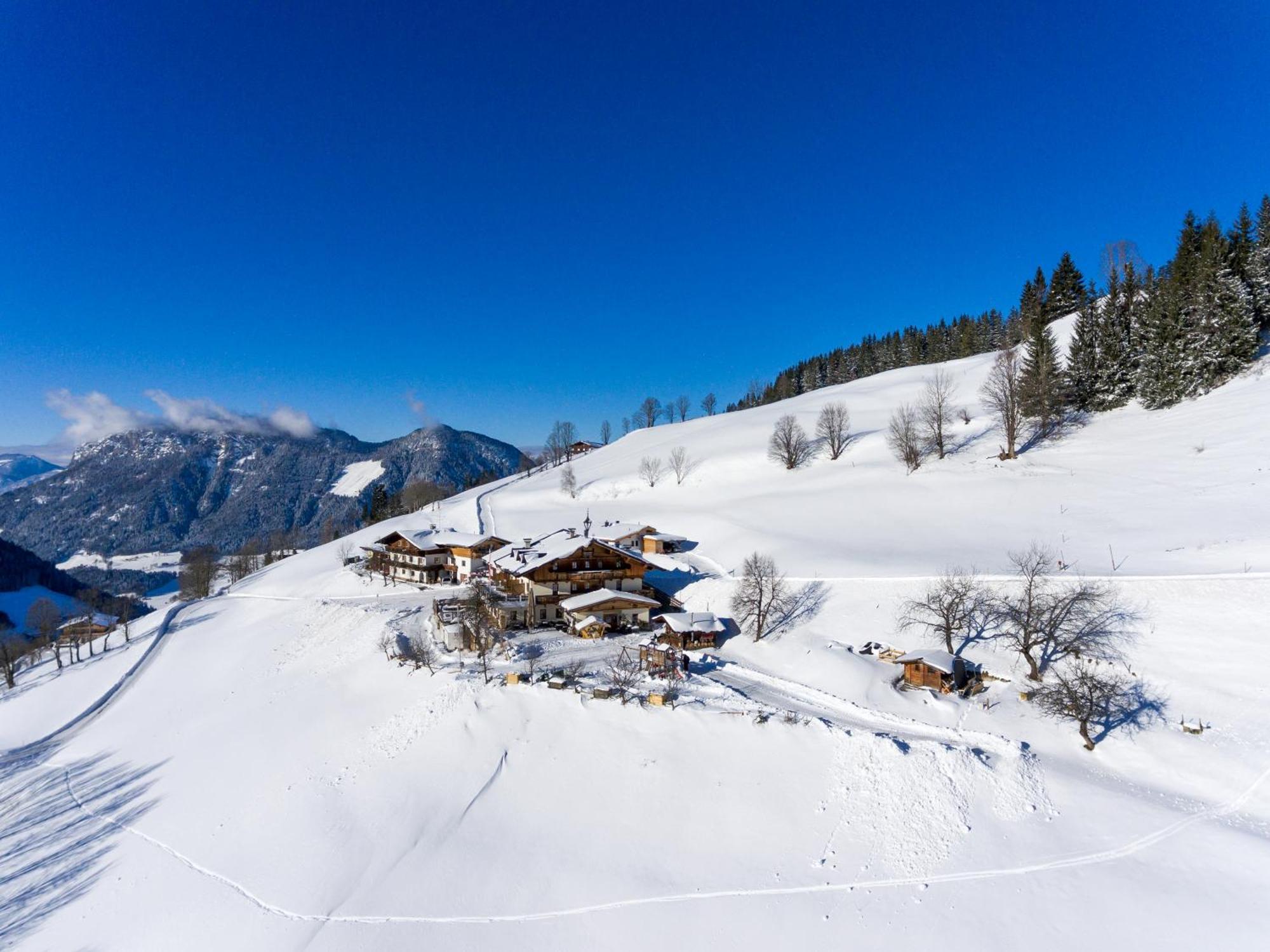 Alpengasthof Gruberhof Söll Exteriör bild